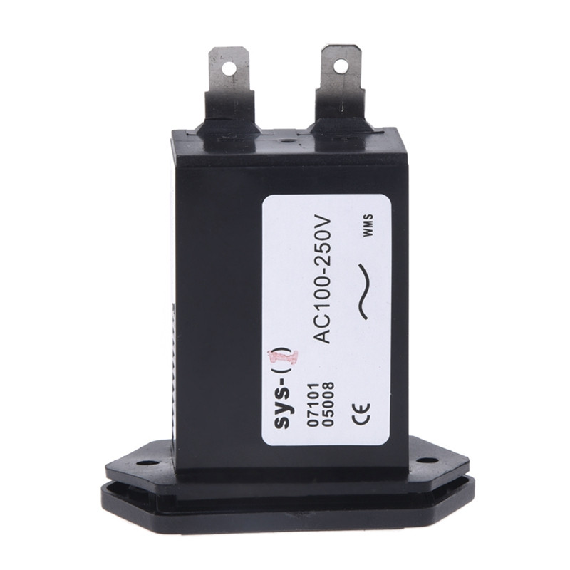 2X AC100-250V elektromechaninis valandų skaitiklis