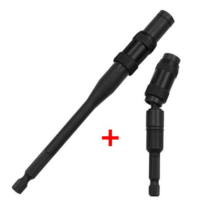 1/4 "kuuskant magnetrõngaga kruvikeeraja otsad puurida käsitööriistad puuriotsa pikendusvarras kiirvahetushoidja ajami juhik kruvi puuri otsik