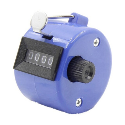 Ručni 4 digitalni brojač Mehanički ručni dlanovnik Brojač brojeva Raznovrstan Brojač brojača u 8 boja Brojač brojeva