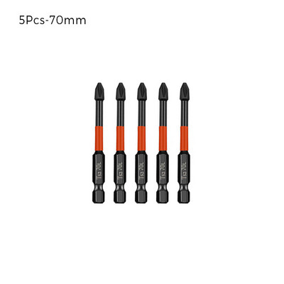 Binoax 5/6 tk PH2 magnetilise ristotsaku komplekt Phillips Impact partiipea kõvadus Kruvikeeraja otsik Kruvikeeraja käsitööriistad