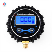 Visoko precizni 0-200PSI digitalni mjerač tlaka u gumama LCD manometar s LED svjetlom za automobile, kamione i motocikle
