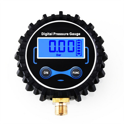 Visoko precizni 0-200PSI digitalni mjerač tlaka u gumama LCD manometar s LED svjetlom za automobile, kamione i motocikle