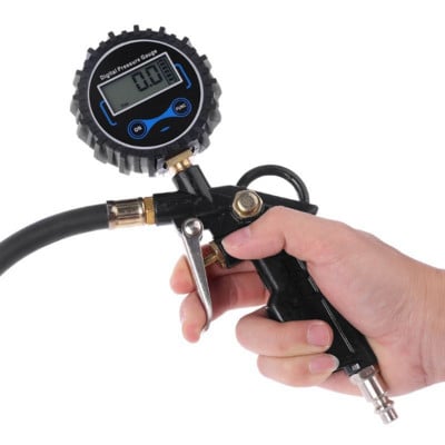 Visoko precizni 0-200PSI digitalni mjerač tlaka u gumama LCD manometar s LED svjetlom za automobile, kamione i motocikle