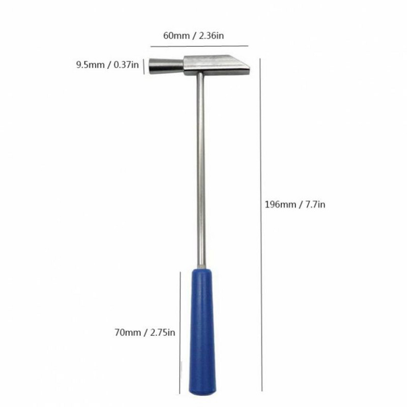 Laikrodžio taisymo plaktukas, plaktukas, mini daugiafunkcis mažas plaktukas, laikrodžio instrumentų taisymo įrankis, plačiai naudojamas remontui