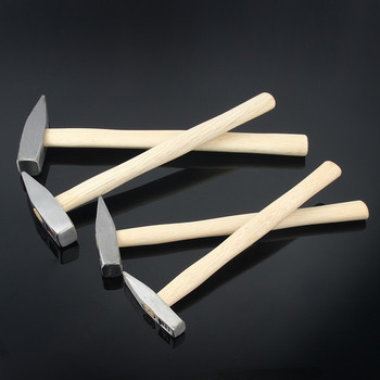 Mini Wooden Handle Hammer Tools Wooden Handle Fitter Hammer Duckbill Hammer Επίπεδη κεφαλή σφυρί λαμαρίνα μεταλλικό σφυρί Οικιακό Μικρό