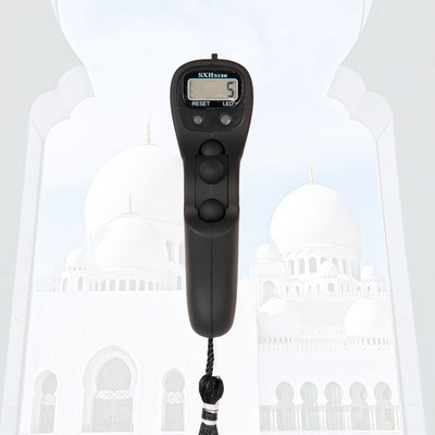 Jauns Electronics Tasbeeh digitālais skaitītājs ar viegli atiestatāmu LED SXH5136 oriģinālo digitālo rožukroni