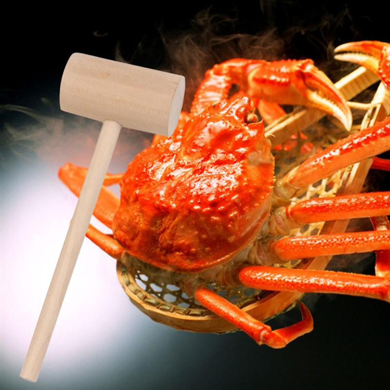 12 vnt Medžio masyvo plokščiagalvis mušamas plaktukas mini plaktukas torto plaktukas vaikams mokomasis žaislas