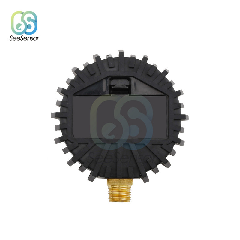 LCD digitaalne rehvirõhumõõtur 0-200PSI 1/4NPT õhu PSI meeter auto mootorratta rehvirõhu monitori taustvalgustusega