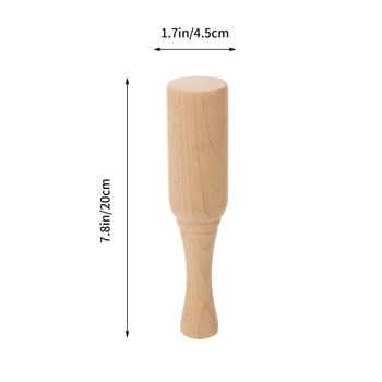 Hammer Wooden Wood Mallet Toy Hammers Αστακός καβούρι Εκπαίδευση Ξυλουργική έλκηθρο Μίνι σφυροκόπημα σμίλη Little Headed Maul Kids