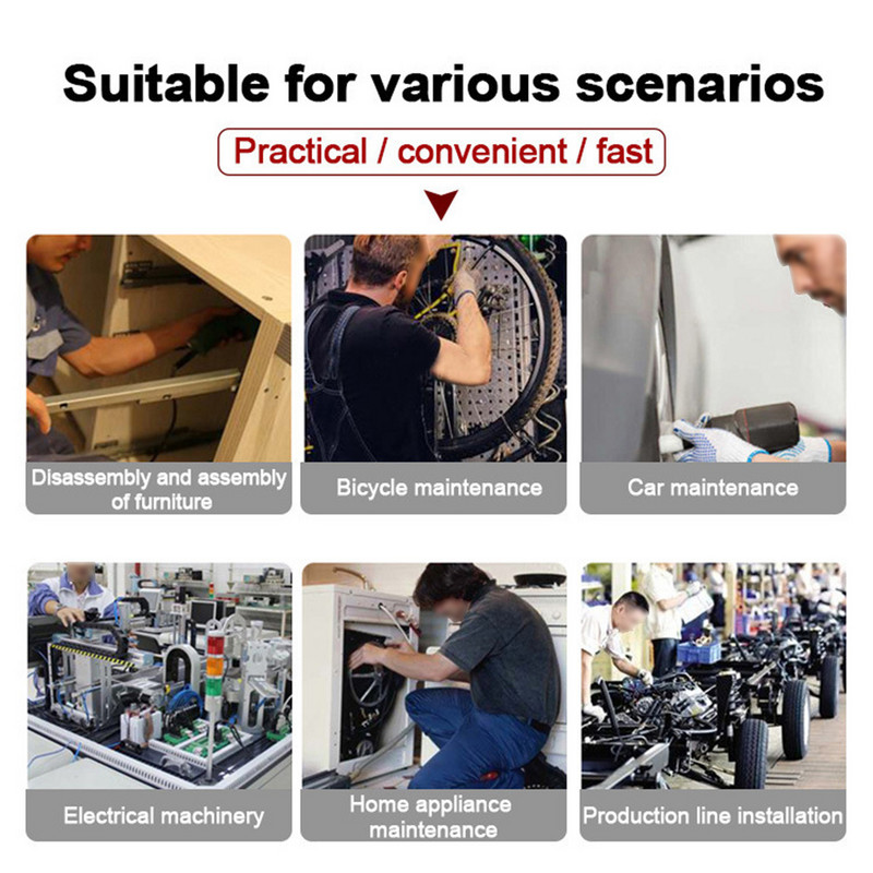 1 db 1/4`` hatlapfejű csavarhúzó fogantyú mágneses csavarhúzó bitek tartó önzáró adapter csavarhúzó bitekhez dugókulcs szerszámokhoz