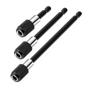 1/4-tollise kuuskantvarrega kiirvabastusega elektriline puur, magnetiline kruvikeeraja, reguleeritav pikendushoidiku varre varre elektritööriistad