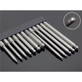 7gab VAI 5gab. komplekts lodīšu uzgaļi S2 tērauda skrūvgriezis urbis skrūvgriežu uzgaļi sešstūra magnētiski sfēriski 1/4" rokas remonta komplekti, mini instrumenti