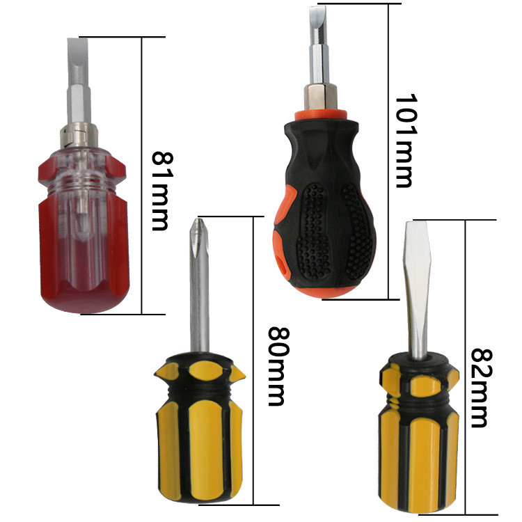 Screwdriver Kit Set Mini Small Portable Radish Screwdriver Cross Word Ratchet Screwdriver Manual Εργαλεία υλικού