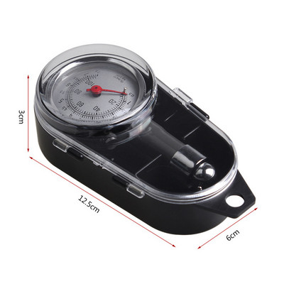 Nagy pontosságú autó gumiabroncs nyomásmérő manométer, mini tárcsa AUTO légnyomásmérő teszter autódiagnosztikai javítóeszköz