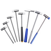 Kellatööriista haamer, metallist pehme ja kõva kaheotstarbeline kummipeaga vasar, kella hooldustööriist