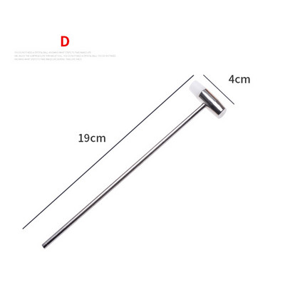 Kellatööriista haamer, metallist pehme ja kõva kaheotstarbeline kummipeaga vasar, kella hooldustööriist