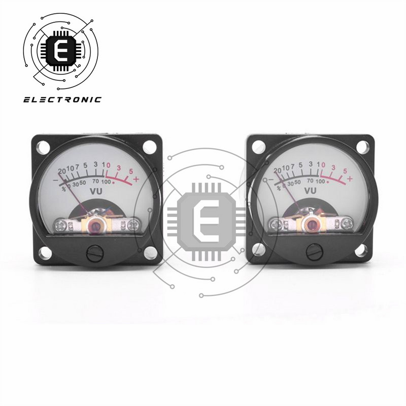 DC 6–12 V VU taseme helimõõturi draiveriplaat + 2 tk VU arvesti sooja värvi helirõhumõõturiga 5–60 W võimendi jaoks AC12 V sisend