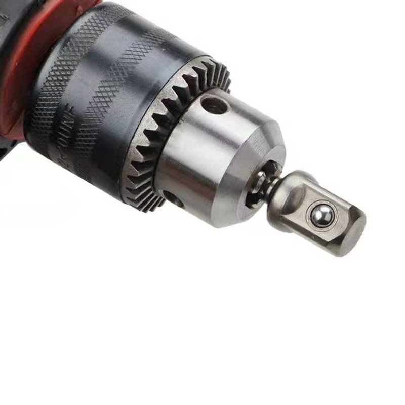 3 tk/komplekt kroom-vanadiumterasest pistikupesa adapter kuuskantvars 1/4" 3/8" 1/2" pikenduspuuriterad, lati kuuskantpeakomplekt, võimas universaalne tööriist