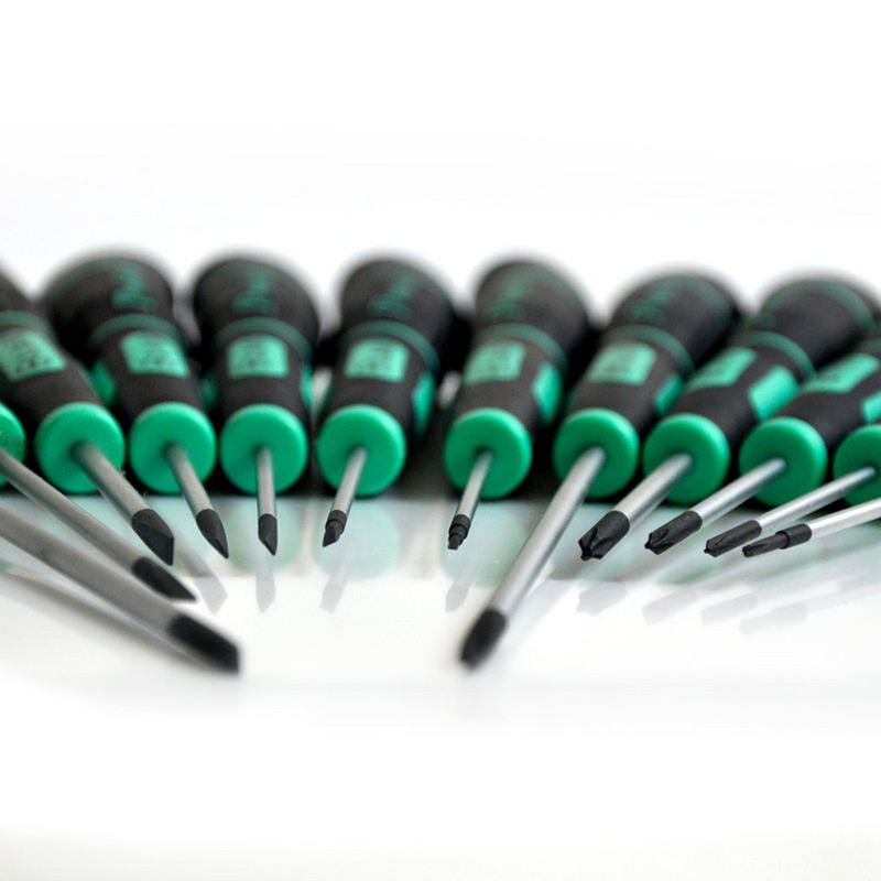 Pro'sKit SD-081 seeria täppiskruvikeeraja libisemisvastane käepide, mis sobib arvuti mobiilseadmete elektroonilise käsitööparandustööriistaga