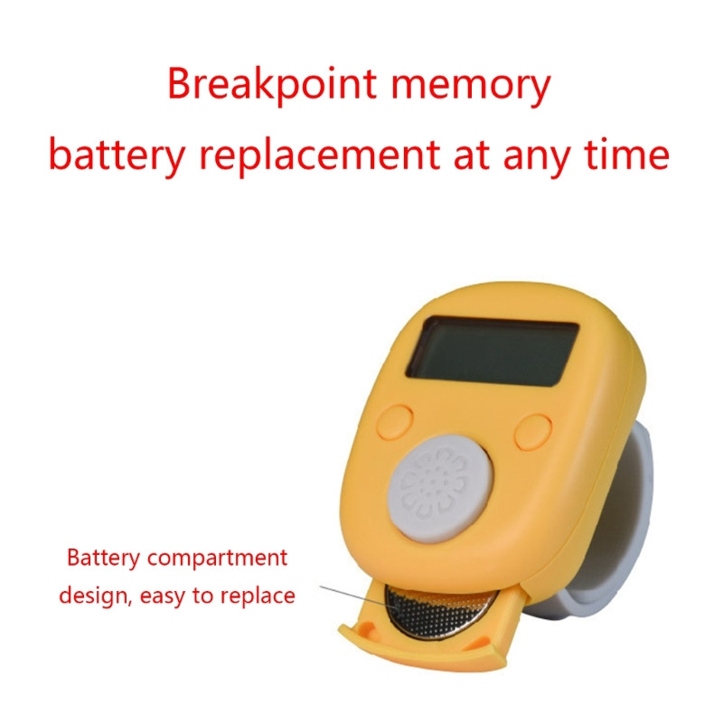 Ērts skaitītājs klikšķinātājs rokasgrāmata Digitālais klikeris Dūriens Tally Skaitītāji Pirksti Mehāniski Plaukstas Rokas soļa 6 ciparu