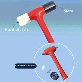 Double for Head Clock Repair Hammer for Leather Crafts Jewelry Making Lightweight