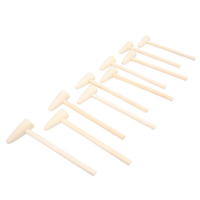 5/10 tk MINI puidust haamer 140x43x19mm krabi homaar mereandide kreekerid laste mänguasjad naljakad