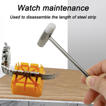 Βραχιόλι με λουράκι ρολογιού Mini Hammer Watch Advanced Hammer Jewelry Watchmaker Repair Tool Watch Maintenance Hammer