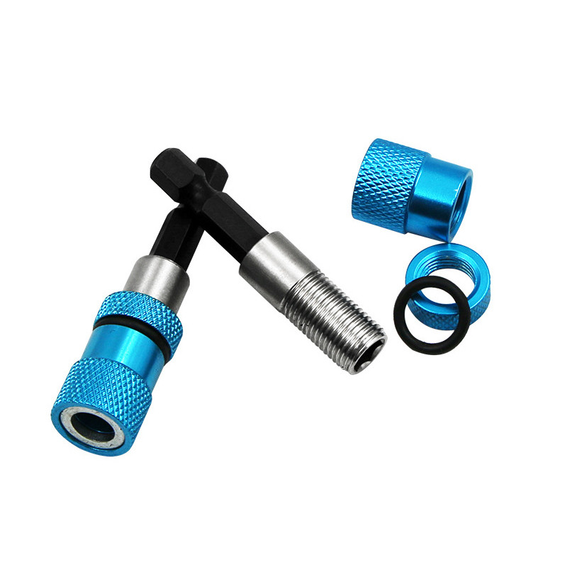 1/4 collas sešstūra kāta magnētiskā uzgaļa turētāja skrūvgrieža komplekti sešstūra skrūvgriezis ar urbjmašīnas stieņa pagarinājuma elektriskajiem uzgaļiem skrūvgriežam