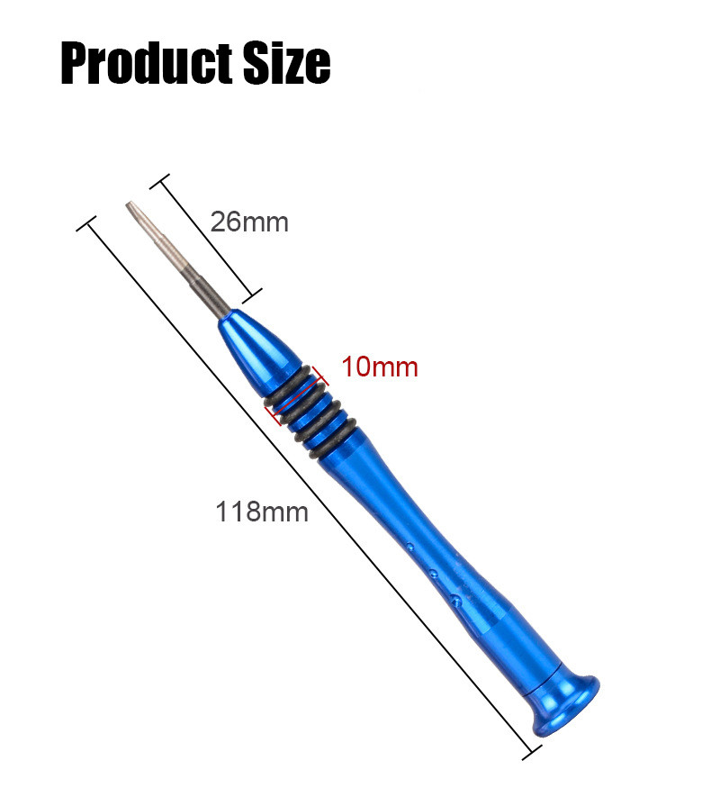 thumbnail image 2 of IPhone Screwdriver Set – Y000, Pentalobe P2, PH000 – For 16, 15, 14, 13, 12, 11, XS, 8 & More 2 of 6