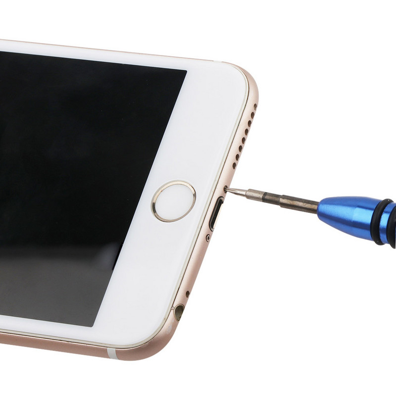 Atsuktuvas 1,5 mm PH000 Phillips 0,8 mm P2 Pentalobe 0,6 mm Y000 Tri-point skirtas iPhone 7 8 Plus X XS 11 12 13 Pro remonto įrankių rinkinys