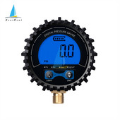 Ψηφιακός φωτισμός LED υψηλής ακρίβειας 0-200 PSI Ψηφιακός μετρητής πίεσης αέρα ελαστικού ελαστικού Μανόμετρο LCD Οθόνη μετρητή πίεσης με οπίσθιο φωτισμό