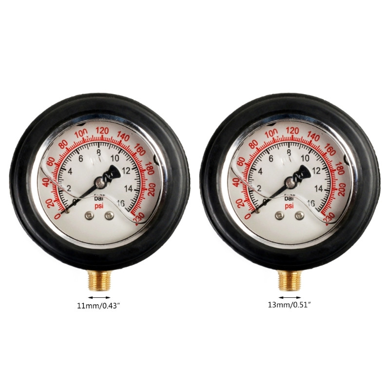 Indicator de presiune a anvelopelor LCD cu afișare Manometru de presiune a anvelopelor de mașină pentru camion, mașină, motocicletă, bicicletă, rezoluție 0,1 bar