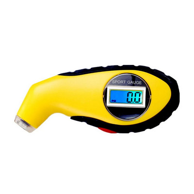 Pārnēsājams LCD digitālais 0-150 PSI aizmugurgaismots riepu riepu testera manometra barometra rīks automašīnu motociklam KPA BAR gaisa spiediena mērītājs