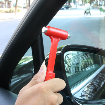 Mini Car Safety Car Safety Windshield Glass Breaker Belt cutter Tool Home Emergency Escape Hammer Σφυρί τζαμιών παρμπρίζ