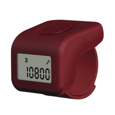 Svēto reliģisko lūgšanu pērlīšu skaitītājs Digitālais pirkstu skaitītājs ripināmām krellēm Roku skaitītājs budistu lūgšanai