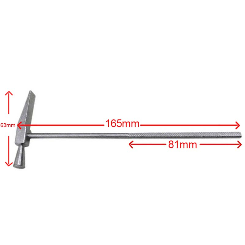 Mini dzelzs āmura āmura āmurs Kalimba noskaņojošs āmurs pulksteņa labošanas rīks Mini metāla āmurs rokas instrumenti