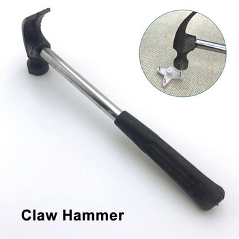 Claw Hammer Σφυρί οικιακής ασφάλειας Σφυρί πολλαπλών λειτουργιών Μικρό σιδερένιο σφυρί Ειδικό για καρφί χωρίς ίχνη HEE889