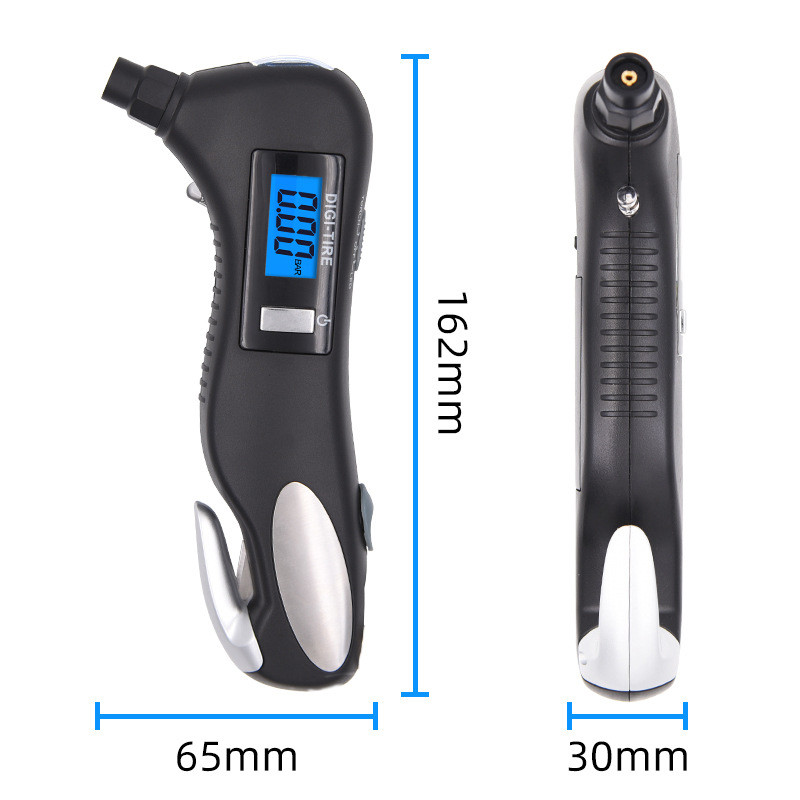 Manometru 5 în 1 pentru anvelope 0-150 PSI Manometru digital pentru presiunea în anvelope pentru autovehicul Manometru pentru presiunea în anvelope pentru diagnosticare a anvelopelor auto