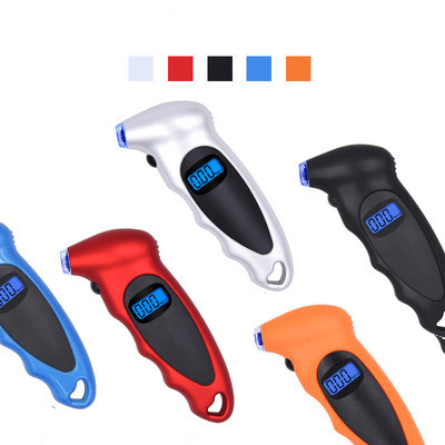 Noul indicator de presiune în anvelope Iluminare din spate Monitorizare digitală a presiunii în anvelope de înaltă precizie Contor de presiune a aerului în anvelope de mașină Afișaj LCD