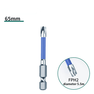 Magnetiline kruvikeeraja otsik 65 mm 110 mm magnetiline spetsiaalne piluga ristkruvikeeraja FPH2 pistikupesa lüliti elektriku käsitööriistade jaoks