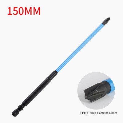 Magnetiline kruvikeeraja otsik 65 mm 110 mm magnetiline spetsiaalne piluga ristkruvikeeraja FPH2 pistikupesa lüliti elektriku käsitööriistade jaoks