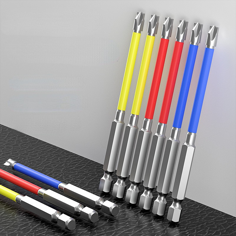 Magnetiline kruvikeeraja otsik 65 mm 110 mm magnetiline spetsiaalne piluga ristkruvikeeraja FPH2 pistikupesa lüliti elektriku käsitööriistade jaoks