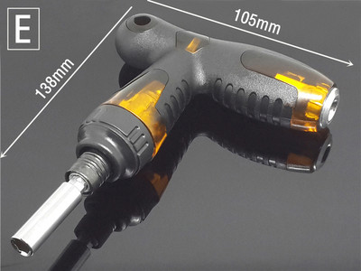 1 db teleszkópos hornyos Phillips csavarhúzó mágneses bitek állítható csavarhúzó készlet racsnis csavarkulcs foglalat javítási kéziszerszámok