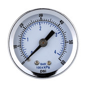 Ts-Z51 0-60Psi Μανόμετρο 40Mm 1/8 ίντσας Npt Mini Pressure Mauge Air Compressor Hydraulic Vacuum Gauge Manometer