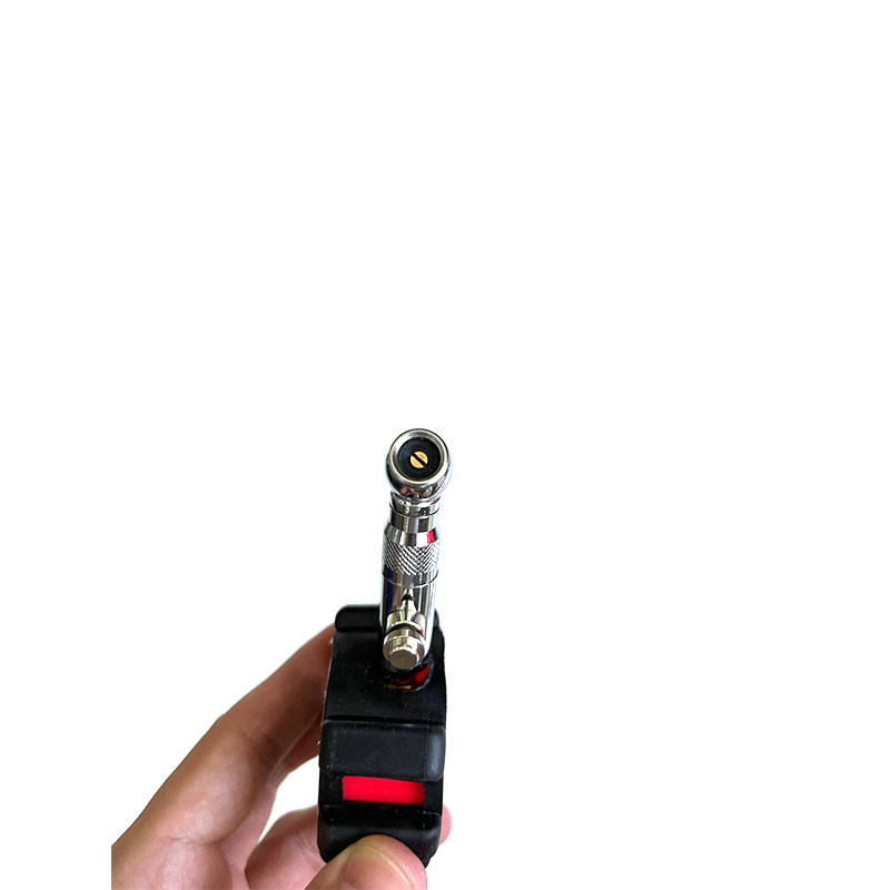 Didelio tikslumo padangų slėgio matuoklis, juodas 100 Psi, skirtas tiksliam automobilių sunkvežimių ir motociklų oro slėgio matuokliui