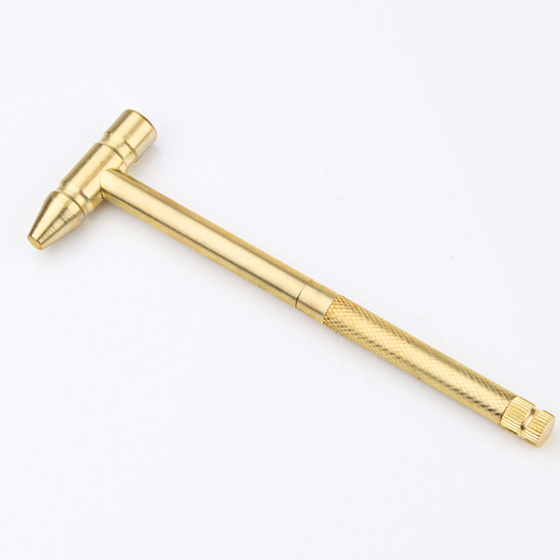 Mitmekülgne kruvikeeraja vasest käsitöötööriistad koduseks minihaamri mitmeotstarbelised kruvikeerajad