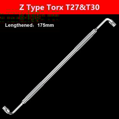 BROPPE L/Z alakú csavarhúzó bit Phillips hornyolt torx hatlapfejű készlet 90°-os derékszögű könyökből meghosszabbított mágneses csavarhúzó kulcs