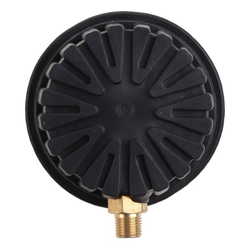 Manometra spiediena mērītāja apakšējais savienotājs un gumijas aizsargs, izšķirtspēja 0,1 bar automašīnu motociklam