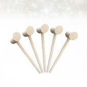 12 τμχ Ξύλινη σφύρα Ξύλινη σφύρα που χτυπάει σφυροκόπημα Εκπαιδευτικό για αστακό οστρακοειδή Μέγεθος θαλασσινών