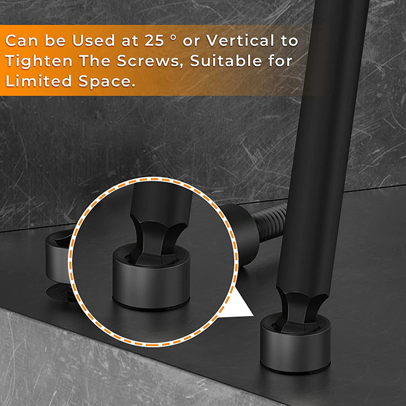 7 vnt. rutulinio galo atsuktuvo antgalis 65 mm ilgio metrinis šešiakampio rakto antgalių rinkinys 1/4 colio šešiabriaunis magnetinis šešiabriaunis šešiabriaunis veržliarakčio grąžtas